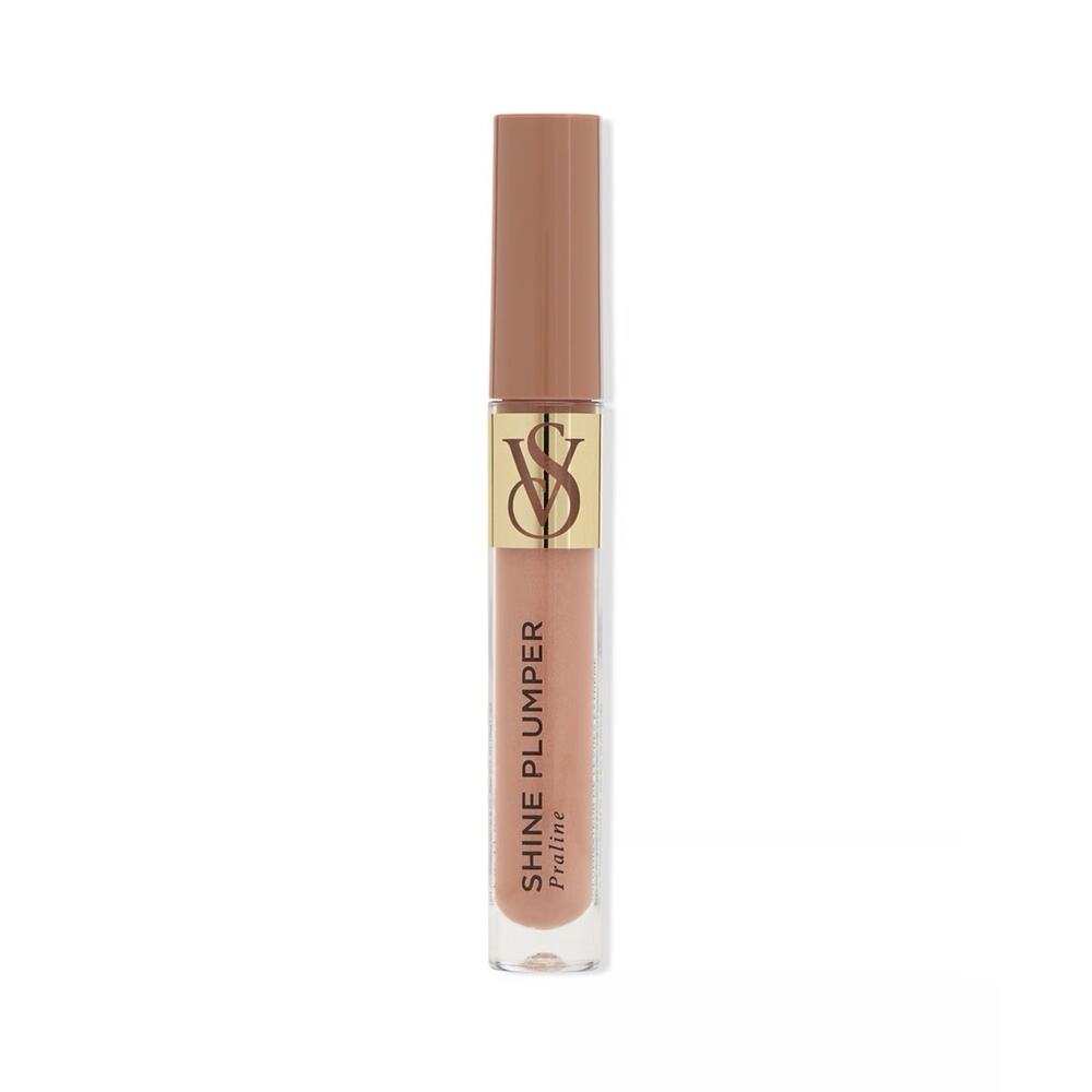 Victoria's Secret Shine Lip Plumper Beige Praline Lip Gloss - New Sealed